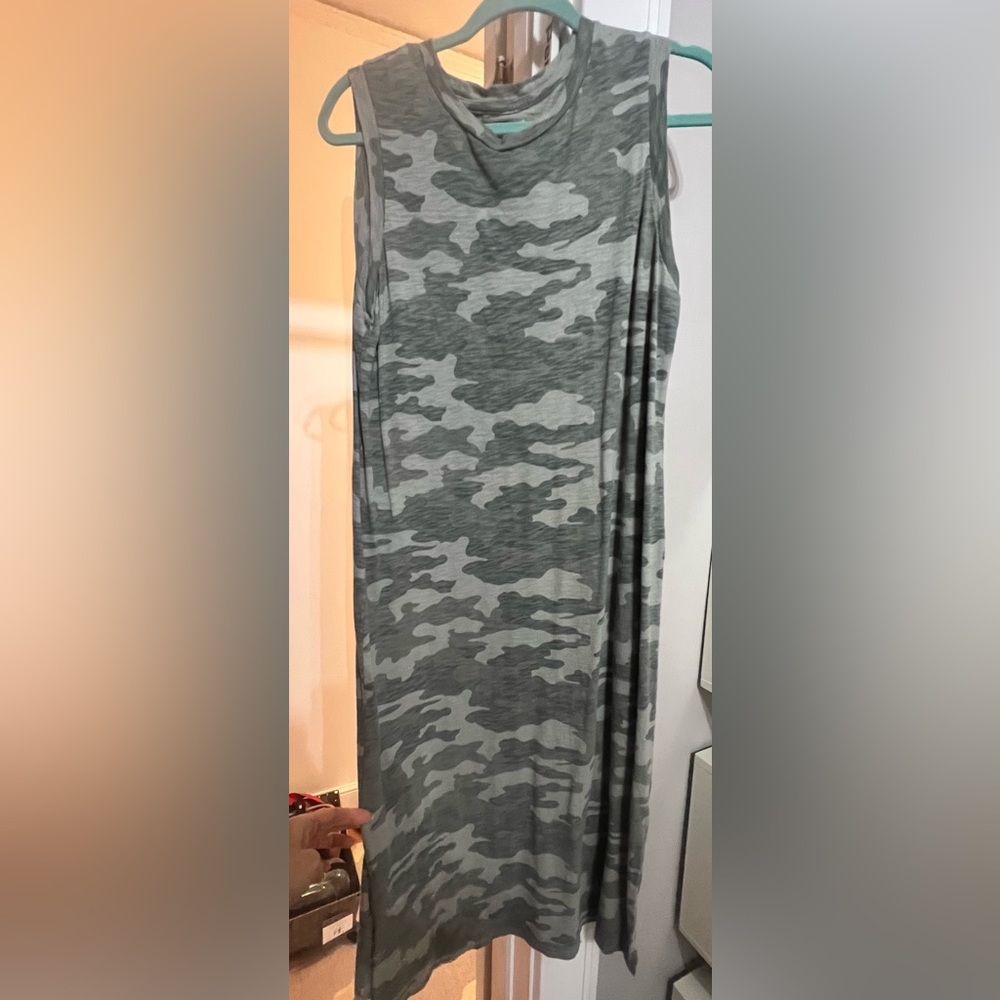 Universal Thread Camouflage Maxi dress sz M